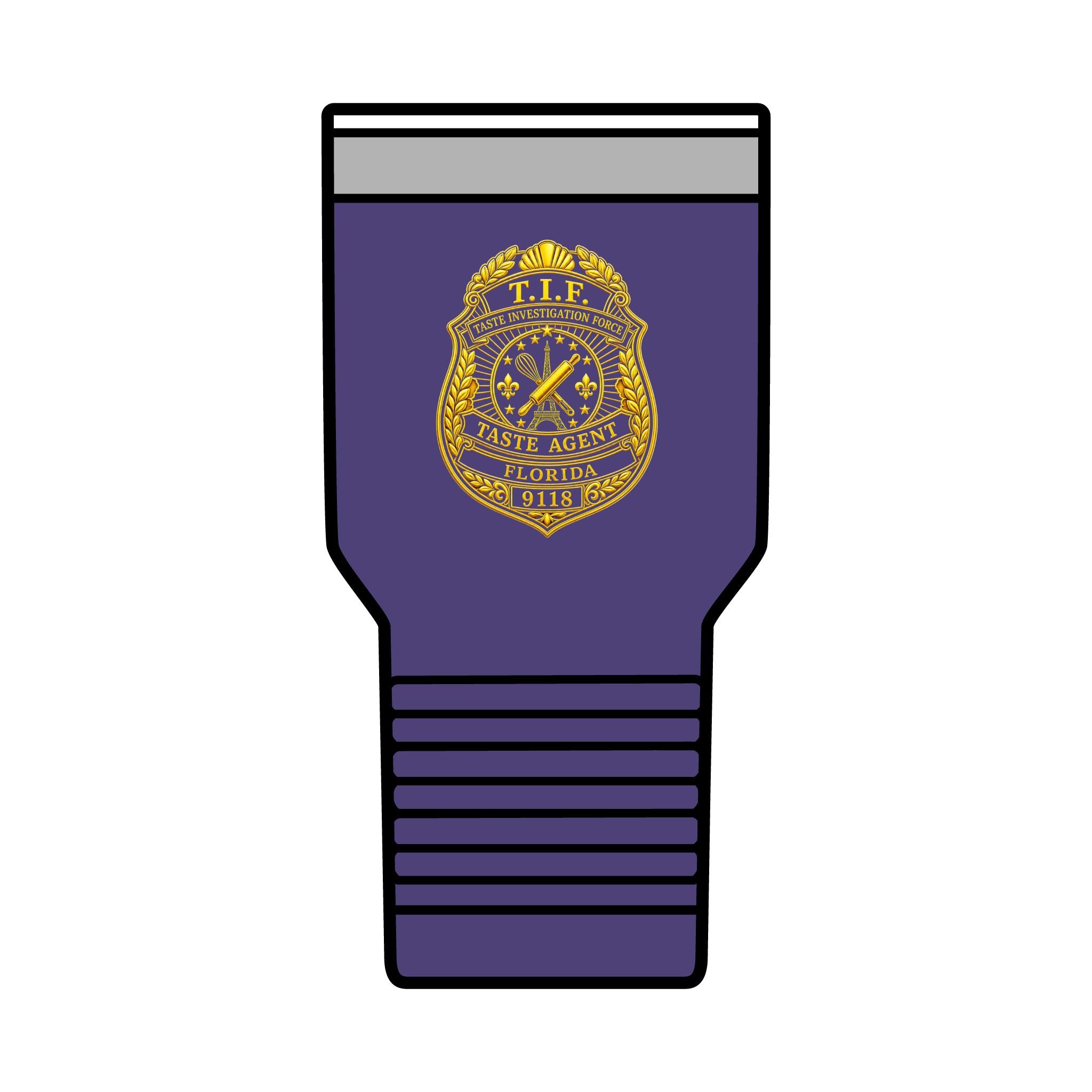 Tumbler 30oz Insulated Cup Classic 9118 Skeleton Badge