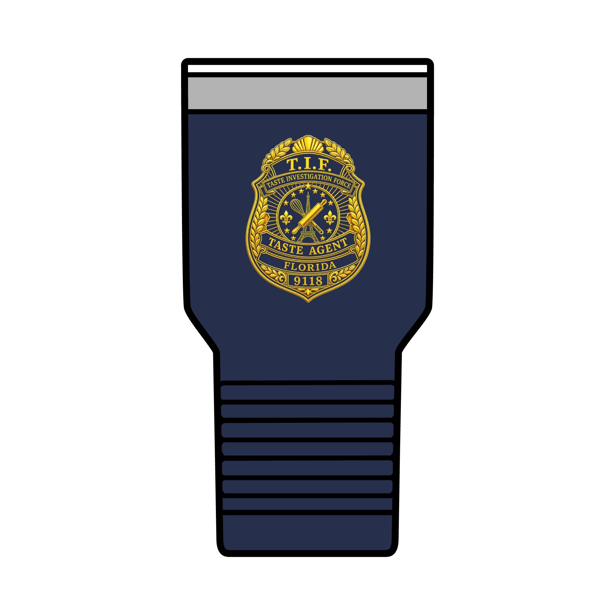 Tumbler 30oz Insulated Cup Classic 9118 Skeleton Badge